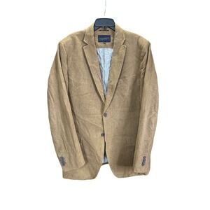 Banana Republic Tailored Fit Blazer Jacket Brown Mens 44L Sport Coat